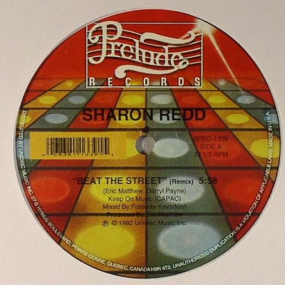 SHARON REDD - Beat The Street / Never Give You Up