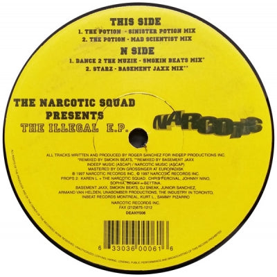 NARCOTIC SQUAD PRESENTS - Illegal EP
