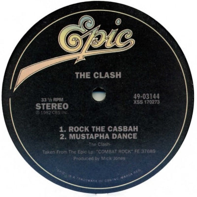 THE CLASH - Rock The Casbah