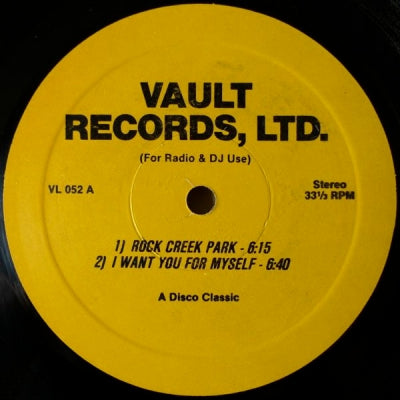 VARIOUS FEAT BLACKBYRDS / GEORGE DUKE / TEDDY PENDERGRASS - Rock Creek Park / I Want You For Myself / The More I Get / You Can't Hide from Yourself / I got It