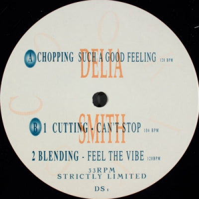 COOKING WITH DELIA - (Chopping)-Such A Good Feeling / (Cutting)-Cant Stop / (Blending)-Feel The Vibe