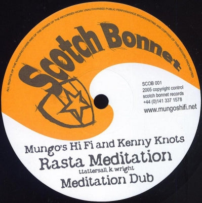 MUNGO'S HI FI AND MC ISHU - Rasta Meditation / Belly Ska