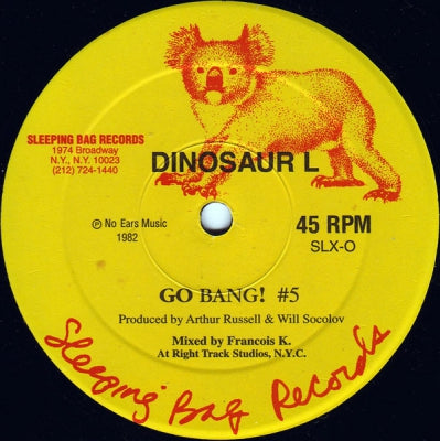 DINOSAUR L - Go Bang! #5 / Clean On Your Bean #1