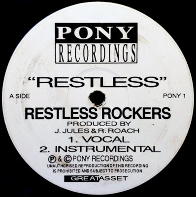RESTLESS ROCKERS - Restless / Restless Insomniac