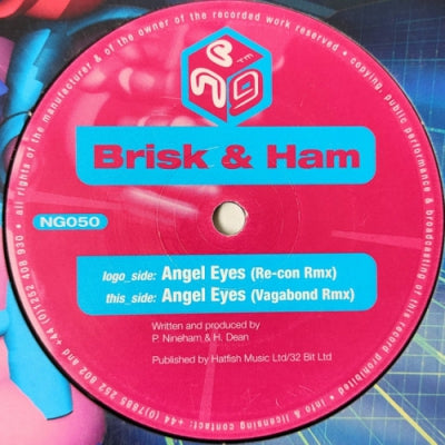 BRISK & HAM - Angel Eyes (Remixes)