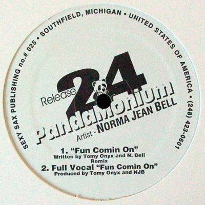 NORMA JEAN BELL - Fun Comin' On