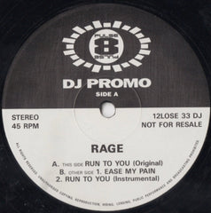 RAGE - Run To You