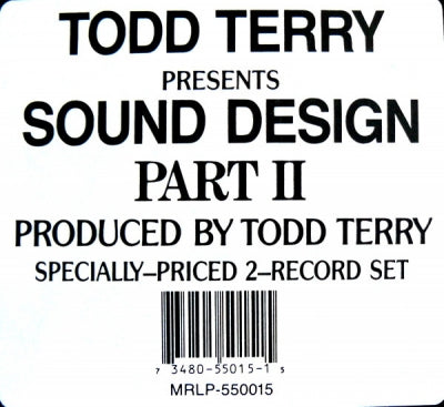 TODD TERRY PRESENTS - Sound Design Part II
