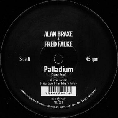 ALAN BRAXE & FRED FALKE - Palladium / Penthouse Serenade