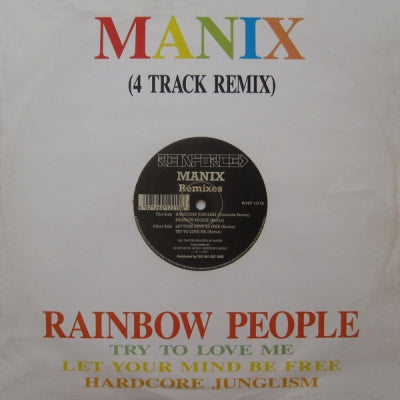 MANIX - Rainbow People (4 Track Remix)