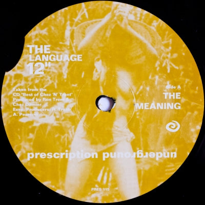 RON TRENT & CHEZ DAMIER / THE COLLECTIVE - The Language 12" feat:- The Meaning / Movement