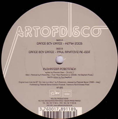 ALEXANDER ROBOTNICK - Dance Boy Dance