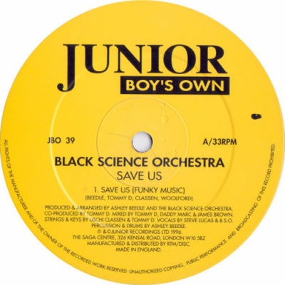 BLACK SCIENCE ORCHESTRA - Save Us