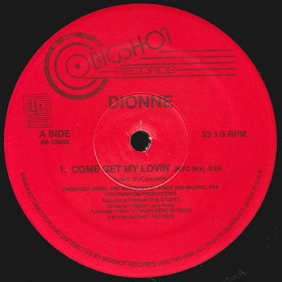 DIONNE - Come Get My Lovin'