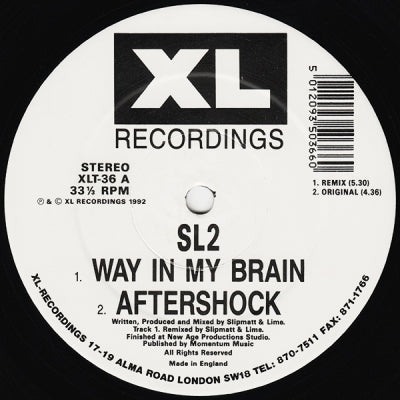 SL2 - Way In My Brain (Remix)