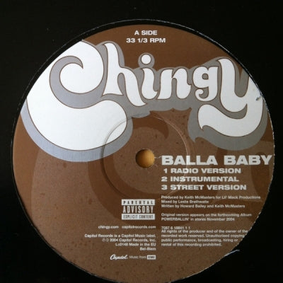 CHINGY - Balla Baby