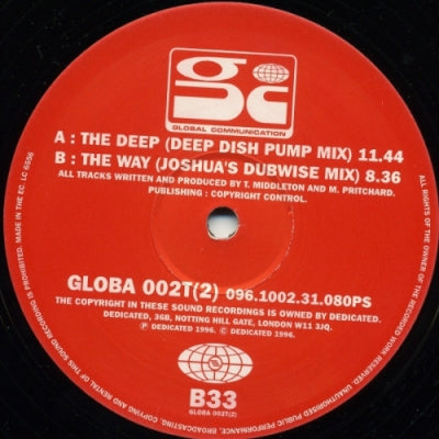 GLOBAL COMMUNICATION - The Deep / The Way