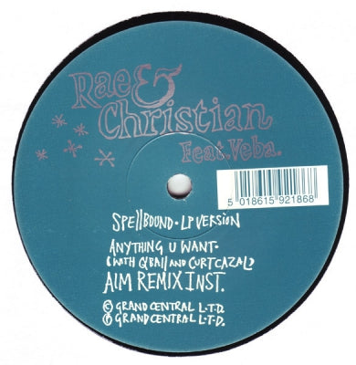 RAE & CHRISTIAN - Spellbound Featuring Veba