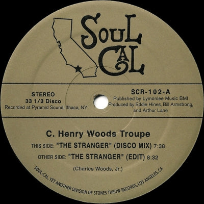C. HENRY WOODS TROUPE - The Stranger