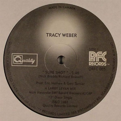 TRACY WEBER - Sure Shot