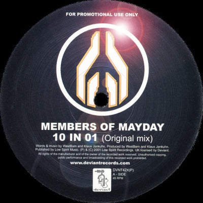 MEMBERS OF MAYDAY - 10IN01