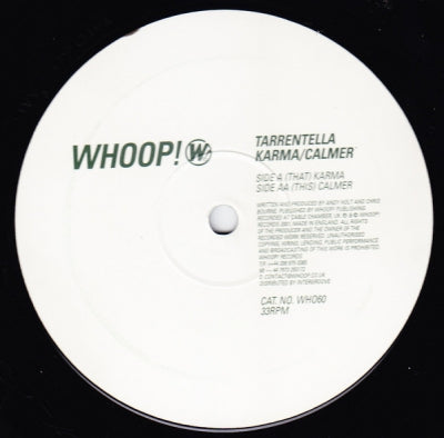 TARRENTELLA - Karma / Calmer