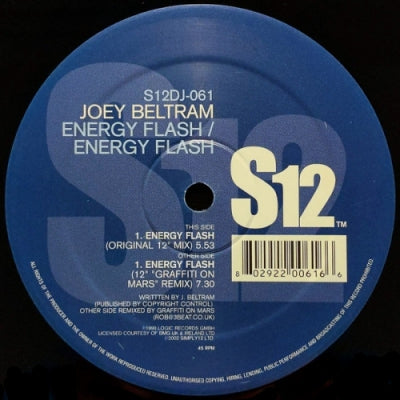 JOEY BELTRAM - Energy Flash