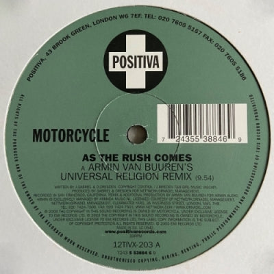 MOTORCYCLE - As The Rush Comes
