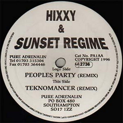 HIXXY & SUNSET - Peoples Party / Teknomancer (Remixes)