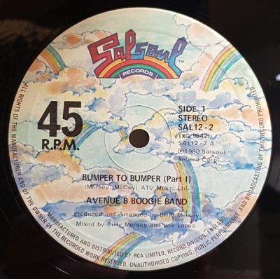 AVENUE B BOOGIE BAND - Bumper To Bumper