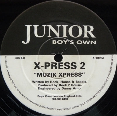 X-PRESS 2 - Muzik Xpress