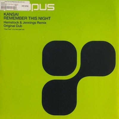 KANSAI - Remember This Night