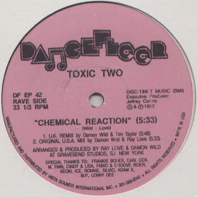TOXIC TWO - Trancing Together / Flash Back / Chemical Reaction