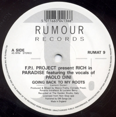 FPI PROJECT feat. RICH IN PARADISE - Going Back To My Roots