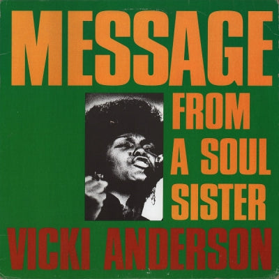 VICKI ANDERSON - Message From A Soul Sister