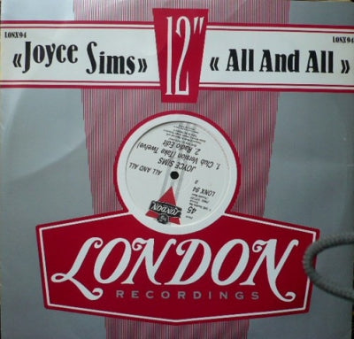 JOYCE SIMS - All And All