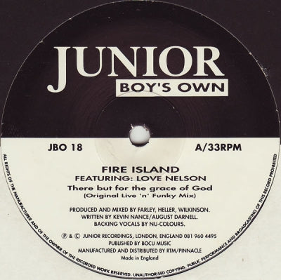 FIRE ISLAND feat. LOVE NELSON - There But For The Grace Of God