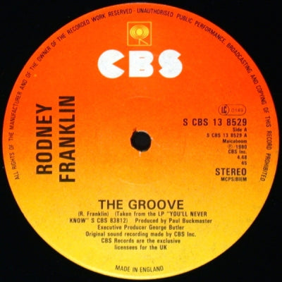 RODNEY FRANKLIN - The Groove