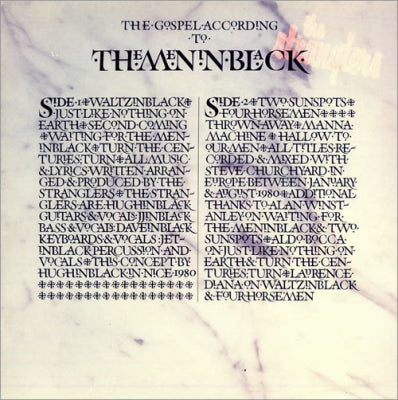 THE STRANGLERS - The Gospel According To The Meninblack