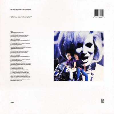 PET SHOP BOYS - What Have I Done To Deserve This? / Rent / I Want A Dog
