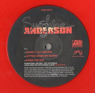 SUNSHINE ANDERSON - Sunshine Anderson Lp Sampler