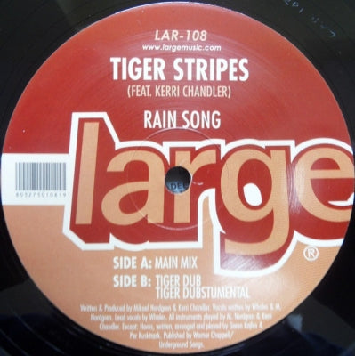 TIGER STRIPES FEAT KERRI CHANDLER  - Rain Song