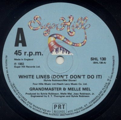 GRANDMASTER & MELLE MEL - White Lines (Don't Don't Do It)
