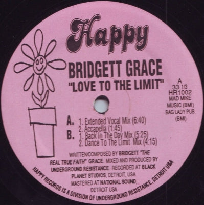 BRIDGETT GRACE - Love To The Limit