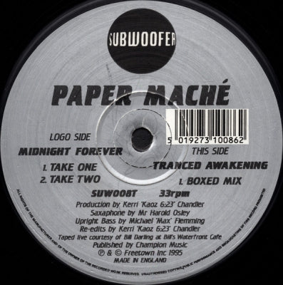 PAPER MACHE - Midnight Forever / Tranced Awakening