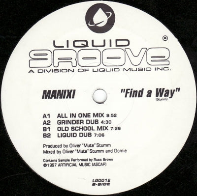 MANIX! - Find A Way