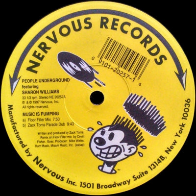 PEOPLE UNDERGROUND FEAT.SHARON WILLIAMS - Music Is Pumping