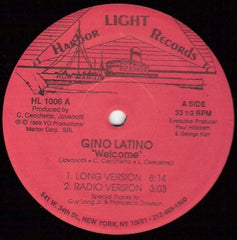 GINO LATINO - Welcome / Yo