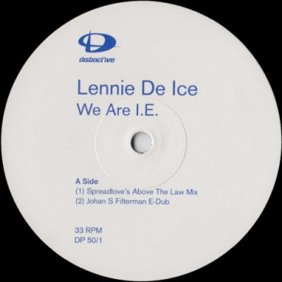 LENNIE DE ICE - We Are I.E.
