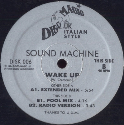 SOUND MACHINE - Wake Up